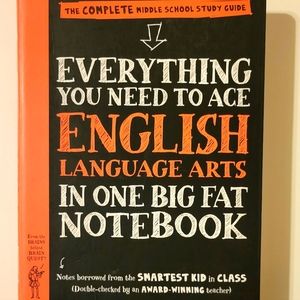 Complete English Language Arts Study Guide For Middle Schoolers - Book